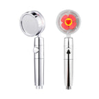 Turbo Propeller Shower Head Handheld High Pressure