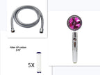 Turbo Propeller Shower Head Handheld High Pressure