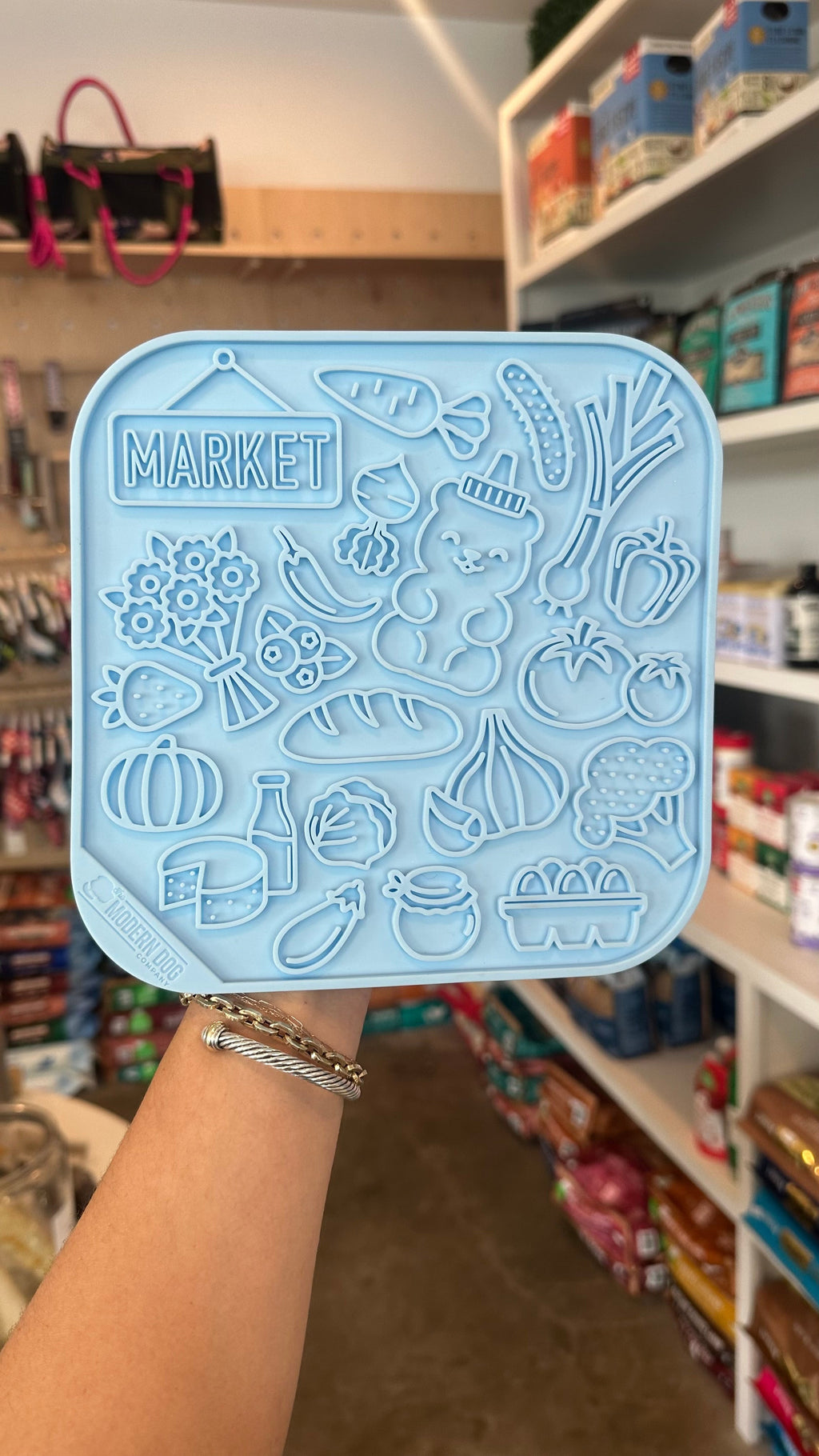 Farmer's Market Lick Mat | Dog Enrichment Toy