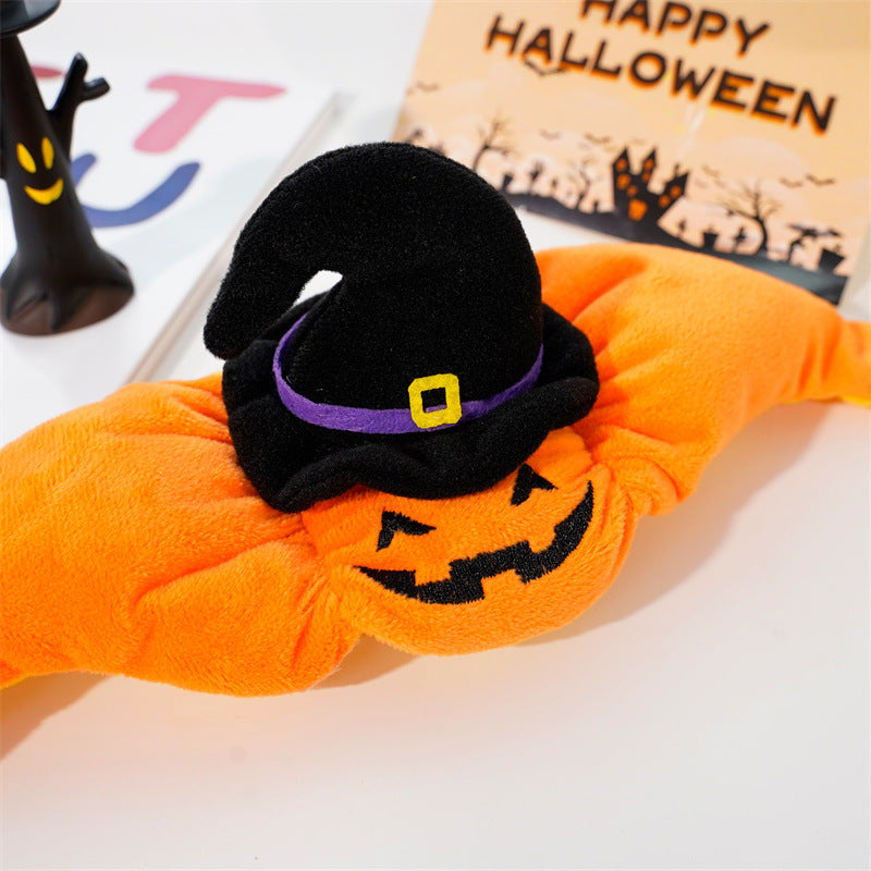 Halloween Pumpkin Vest For Dogs Cats Festive Pet Costume Harness Funny Thanksgiving Christmas Apparel For Small Animals Clothing