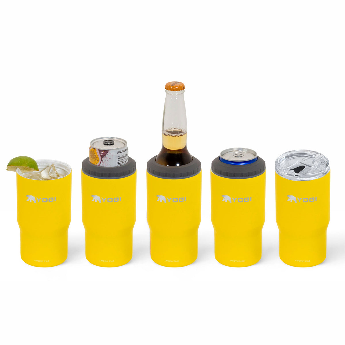 Ceramic Lined - Voyager One 12 oz All-In-One Tumbler-Can Insulator