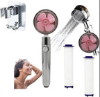 Turbo Propeller Shower Head Handheld High Pressure