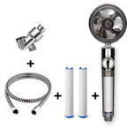Turbo Propeller Shower Head Handheld High Pressure
